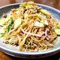 ✿ykyk✿'s cooksnap of when they made 豚こまと長ネギのピリ辛焼きそば.