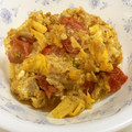 rippuchan's cooksnap of when they made 卵とトマトの味噌マヨ炒め.