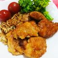 ☆★あんず姫★☆'s cooksnap of when they made 鶏モモともやしの甘酢煮.