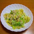 55才のおじさん's cooksnap of when they made これは旨い!! 春キャベツのツナマヨ炒め.