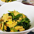 なおきんとん's cooksnap of when they made ほうれん草と卵の甘辛炒め.
