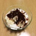 take♪aki♪'s cooksnap of when they made バニラアイスヨーグルト。。きなことココア.