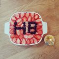 クックBOUZWZ☆'s cooksnap of when they made ホーローバット☆レアチーズケーキ♡.