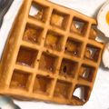 しじみじみじみ's cooksnap of when they made 簡単♡サクっふわ♡アメリカンワッフル.