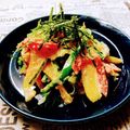 のんべぇヒロ's cooksnap of when they made 一人暮らしのパプリカピーマン明太マヨ和え.