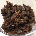 パグカップ's cooksnap of when they made ナスの甘辛佃煮風☆ごはん/豆腐に☆.