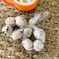 ほけきょ♪'s cooksnap of when they made 離乳食手づかみごはん〜ラップ一口おにぎり.