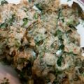 curisupin's cooksnap of when they made ねぎ焼き（ネギチヂミ風）.