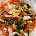ねぞろ's cooksnap of when they made レンジで簡単　白菜とソーセージの煮びたし.