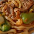 クックZJOCWZ☆'s cooksnap of when they made カレー焼きうどん♪.