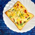 ふたごゆき's cooksnap of when they made ほうれん草エッグ　トースト.