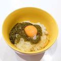 パンダ達の母です。's cooksnap of when they made めかぶの卵かけごはん.