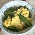 アンドーナツ☆'s cooksnap of when they made 絹さやと卵の炒め物.