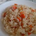 クック6DDPP8☆'s cooksnap of when they made 炊飯器で！にんにく香る♡桜海老ピラフ.