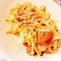 なちゃ1224's cooksnap of when they made 簡単ランチに！濃厚カルボナーラうどん♪.