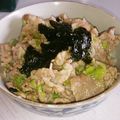 きゃうみ's cooksnap of when they made 男のためのねぎ塩豚丼.