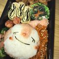 はるちゃぬ's cooksnap of when they made キャラ弁☆ドキンちゃん.
