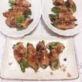 さくらん餅's cooksnap of when they made さやえんどうの肉巻き☆照り焼き風.