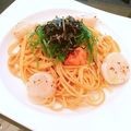 Cook★Robin's cooksnap of when they made 明太子パスタ♪.