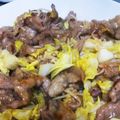 kae☆aka's cooksnap of when they made かんたん！豚肉とキャベツの生姜ポン酢炒め.