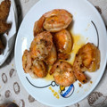 たべたべこ's cooksnap of when they made 赤エビの殻の外し方.