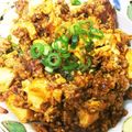 KotoLi☆'s cooksnap of when they made ちょい足し卵入りの麻婆豆腐 豪華に見える.