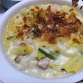 順ぴー☆'s cooksnap of when they made 簡単！！早茹でパスタでグラタン.