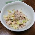 うーちゃん♡♡'s cooksnap of when they made 簡単節約おつまみ♪サバ缶のサラダ☆.