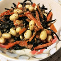 じゃぁ～ん's cooksnap of when they made ひじきと油揚げの簡単★ごま和え.