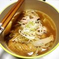 びゃあ。's cooksnap of when they made 参鶏湯をローストチキンでチャチャッと簡単.
