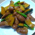 リータ☆'s cooksnap of when they made かぼちゃとアスパラと、コンソメ炒め。.