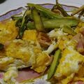 ヨシヨッシー's cooksnap of when they made ✿美味アスパラとベーコンのマヨたま炒め✿.