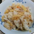 葵夏希's cooksnap of when they made ♪たけのこ五目混ぜご飯♪.