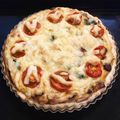momo_no's cooksnap of when they made 簡単！ベーコンとほうれん草のキッシュ.