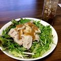 mina✬'s cooksnap of when they made 【簡単サラダ】豆腐と水菜の豚しゃぶサラダ.