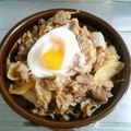 ebipeco's cooksnap of when they made めんつゆを使ったかんたん牛丼.