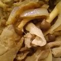 split's cooksnap of when they made りんごたっぷりしょうが焼き.