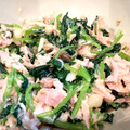 料理ニガテ系女子☆'s cooksnap of when they made 三つ葉のマヨしょうゆ和え.