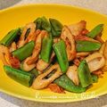 こうまさmam's cooksnap of when they made スナップえんどう☆ちくわの簡単炒め物.