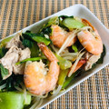 るみぱっど's cooksnap of when they made 簡単♪えびと豚肉の中華炒め.