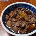 クック8AN5KG☆'s cooksnap of when they made 我が家の鶏レバーの甘辛煮.