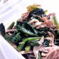 ぬかり's cooksnap of when they made ほうれん草でナムル.