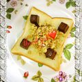 ☆なあなクック☆'s cooksnap of when they made 朝食に♪ココナッツフルグラチョコトースト.