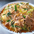 ☻せなたろす☻'s cooksnap of when they made 【簡単】長ネギとえのきde節約豚キムチ♡.
