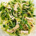 ねぞろ's cooksnap of when they made ささみとえのきと豆苗の和え物.
