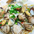 SHOWさん's cooksnap of when they made レンジで簡単☆モヤシとあさりの酒蒸し.