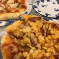 まちこキッチン★'s cooksnap of when they made 米粉入りピザ.