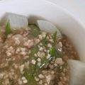 tamago大好き's cooksnap of when they made 大根の炊いたん豚入りとろみ付き.