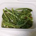 むらさめもんがら's cooksnap of when they made こごみの浅漬け.