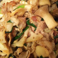 dentalako's cooksnap of when they made 蓮根とエリンギと豚バラのこってり炒め☆.